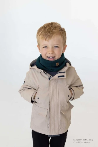 OPOS-KOPYTO-RWS-zielona-butelka-komin-golf-cieply-100%-wełny-merino-dla-dzieci-for-kidsPOSSUM-tube scraf-bottle-green (5).jpg