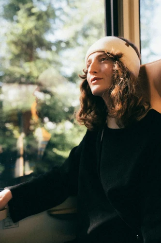 KOJOT KOPYTO RWS - kremowa szeroka pluszowa opaska z wełny merino, ciepla, opaska na zime, opaska na rower, na wycieczke, COYOTE a wide plush headband made of merino wool creamy(18).jpg