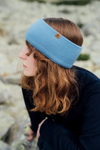 KOJOT KOPYTO RWS - jasny niebieski szeroka pluszowa opaska z wełny merino, ciepla,  na rower, na wycieczke, COYOTE a wide plush headband made of merino wool light blue(25).jpg