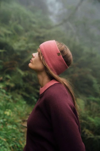 KOJOT KOPYTO RWS - rozana szeroka pluszowa opaska z wełny merino, ciepla, opaska na zime, opaska na rower, na wycieczke, COYOTE a wide plush headband made of merino wool rose(53).jpg