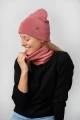 WILK-KOPYTO-różana-czapka-WOLF-rose-jasna-wełniana-z-wełny-merino-mulesing-free-niegryzaca-klasyczna-ciepla-elegancka-welniana-eko-wool-beanie-hat