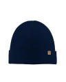GAZELA KOPYTO RWS - granatowa lekka prążkowana czapka z  wełny merino - GAZELLE  light weight ribbed beanie dark blue (5).jpg