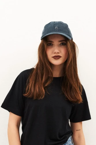 KAMELEON - koszulka damska uniwersalna_merino_100%_GEKON_6_Panel_Czapka_z_daszkiem_niebieska.jpg