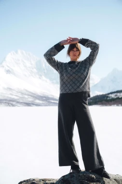 EMU RWS - spodnie wełniane ołówkowe z 100% wełny merino RWS