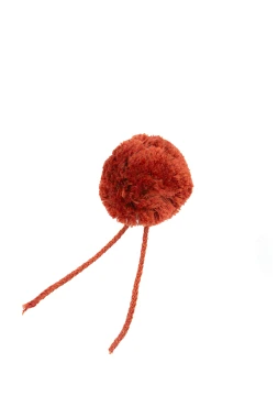 OMYK RWS - naturalny pompon wełniany