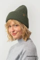 PANDA-KOPYTO-czapka-oliwkowa-duża-welniana-z-welny-merino-certyfikat-RWS-mulesing-free-beanie-hat-olive