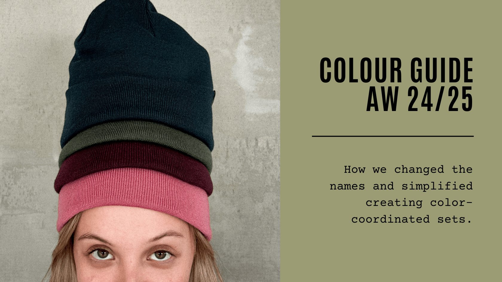 Coulor guide AW24/25