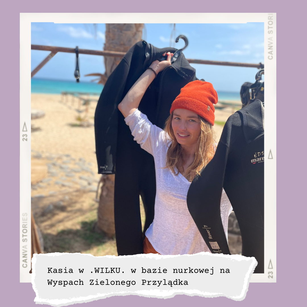 wilk - wełniana czapka także na lato